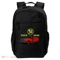 Truck Side 51 Emergency Squad Logo Essential Backpack thumb 0