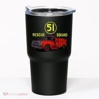 Truck Side 51 Emergency Squad Logo Essential Tumbler thumb 0