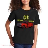 Truck Side 51 Emergency Squad Logo Essential Kids T-Shirt thumb 2