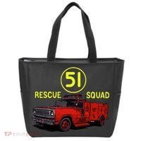 Truck Side 51 Emergency Squad Logo Essential Tote Bag thumb 0