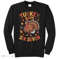 Turkey Says 67 Thanksgiving Sweatshirt thumb 0