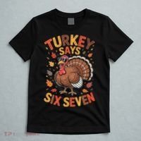 Turkey Says 67 Thanksgiving T-Shirt thumb 5