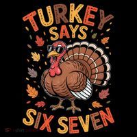 Turkey Says 67 Thanksgiving Mousepad thumb 1