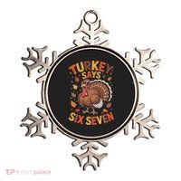 Turkey Says 67 Thanksgiving Ornament thumb 0