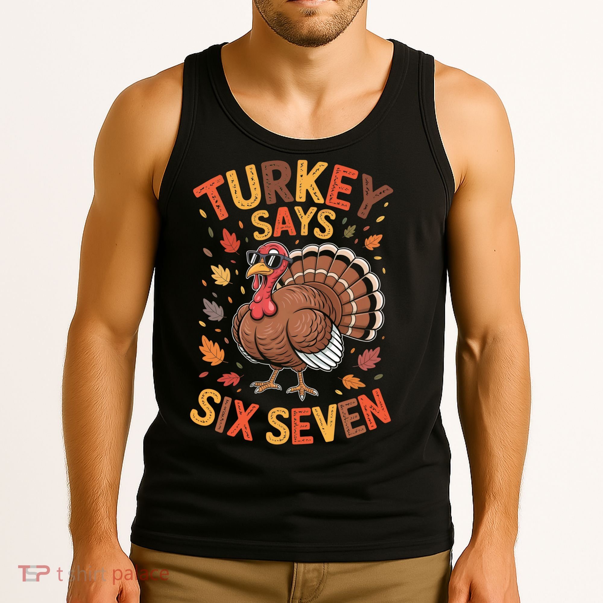 Turkey Says 67 Thanksgiving Tank Top