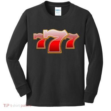 Triple Seven 777 Kids Long Sleeve Shirt
