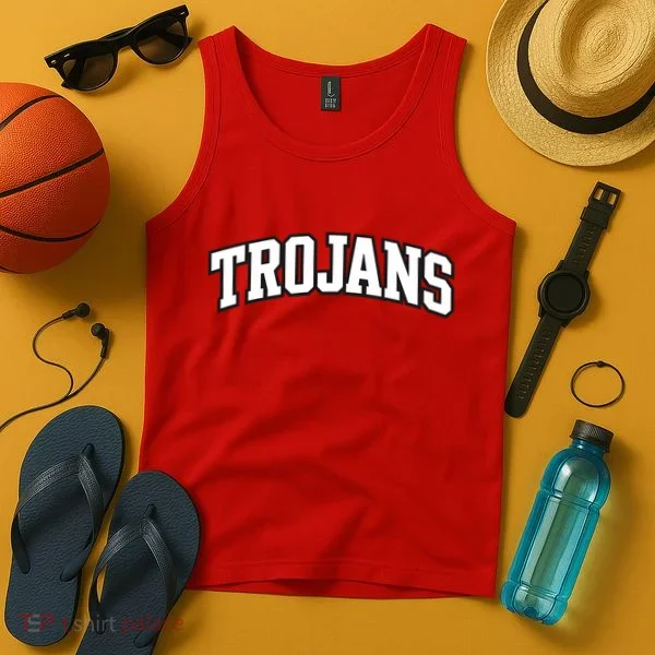 Trojans Sports Arc Tank Top