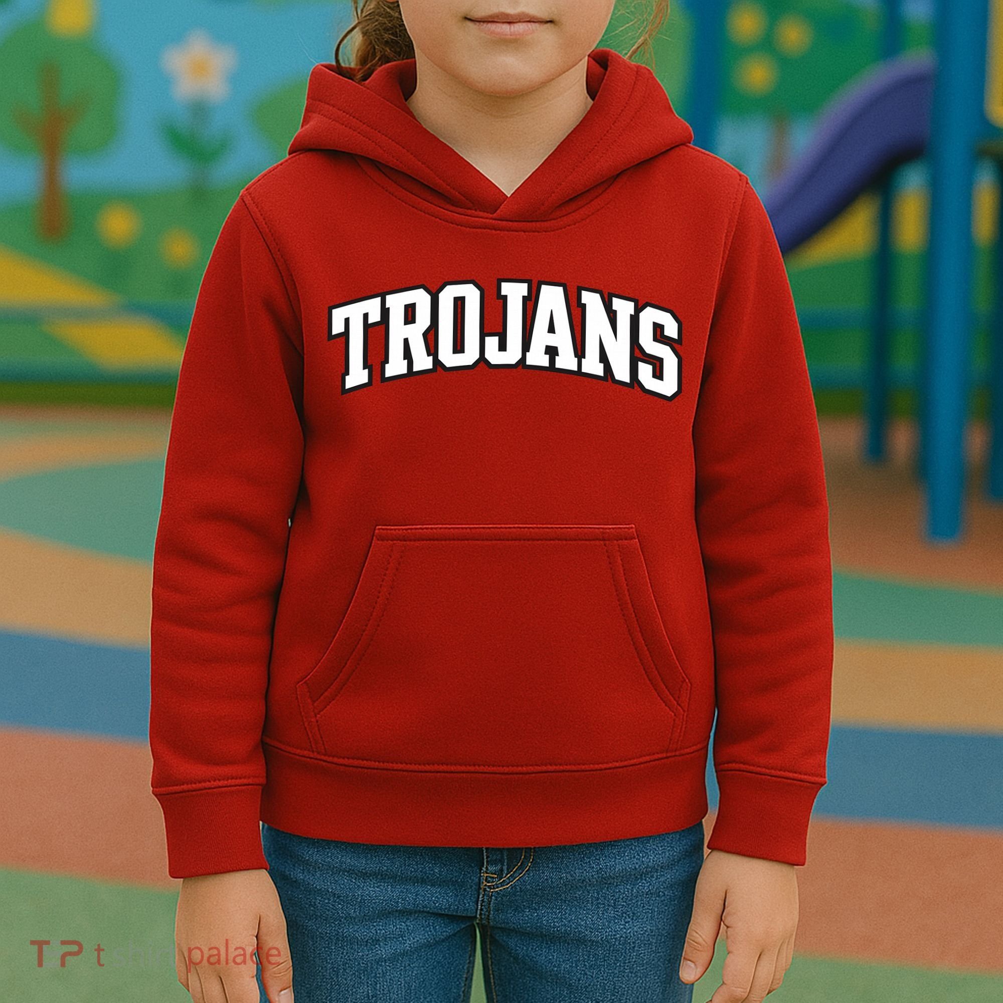 Trojans Sports Arc Kids Hoodie