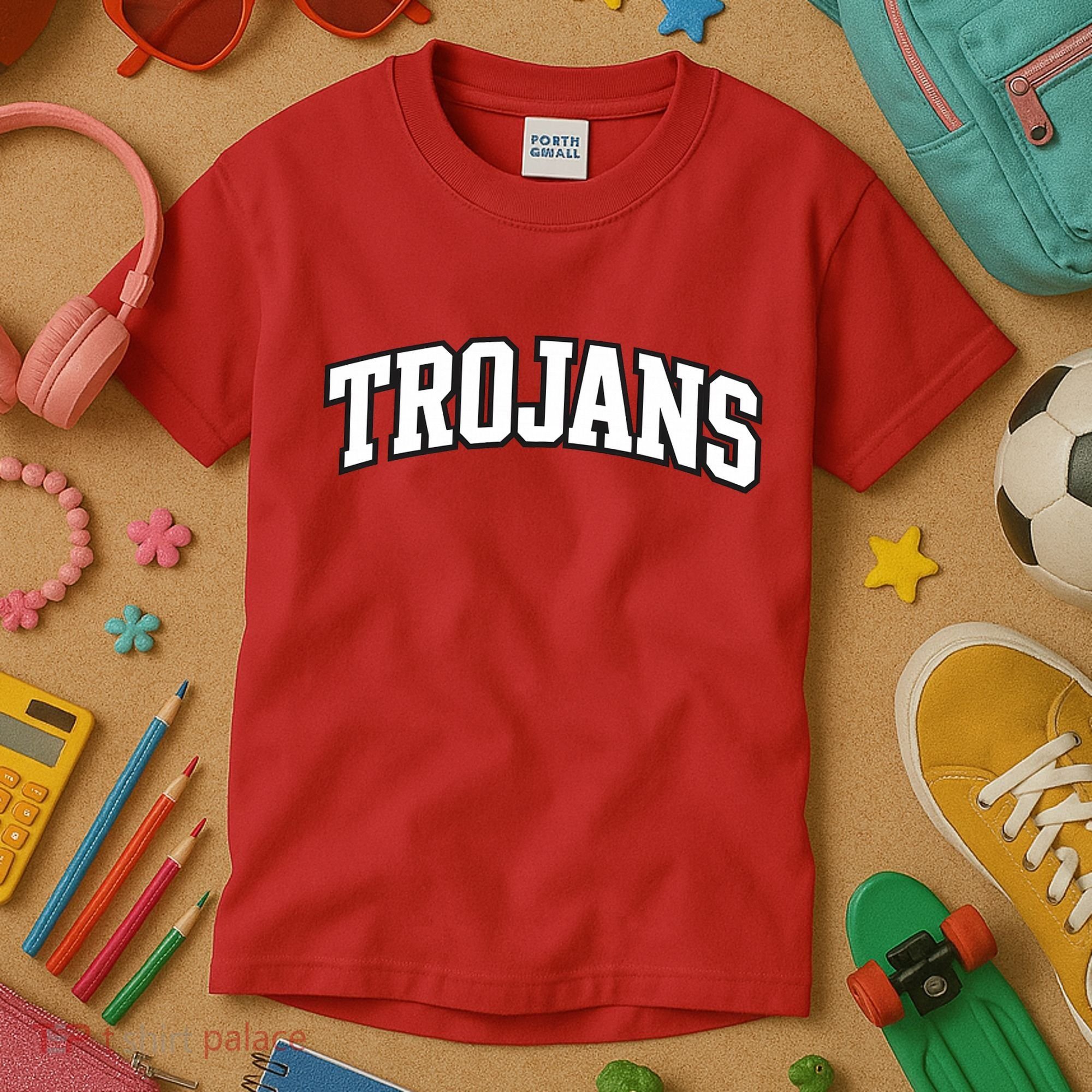 Trojans Sports Arc Kids T-Shirt