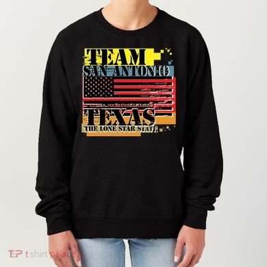 Team San Antonio Texas Grunge Women's Sweatshirt