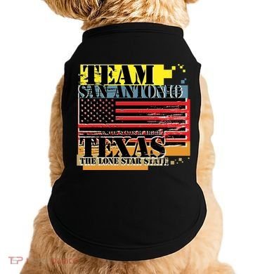 Team San Antonio Texas Grunge Doggie Tank