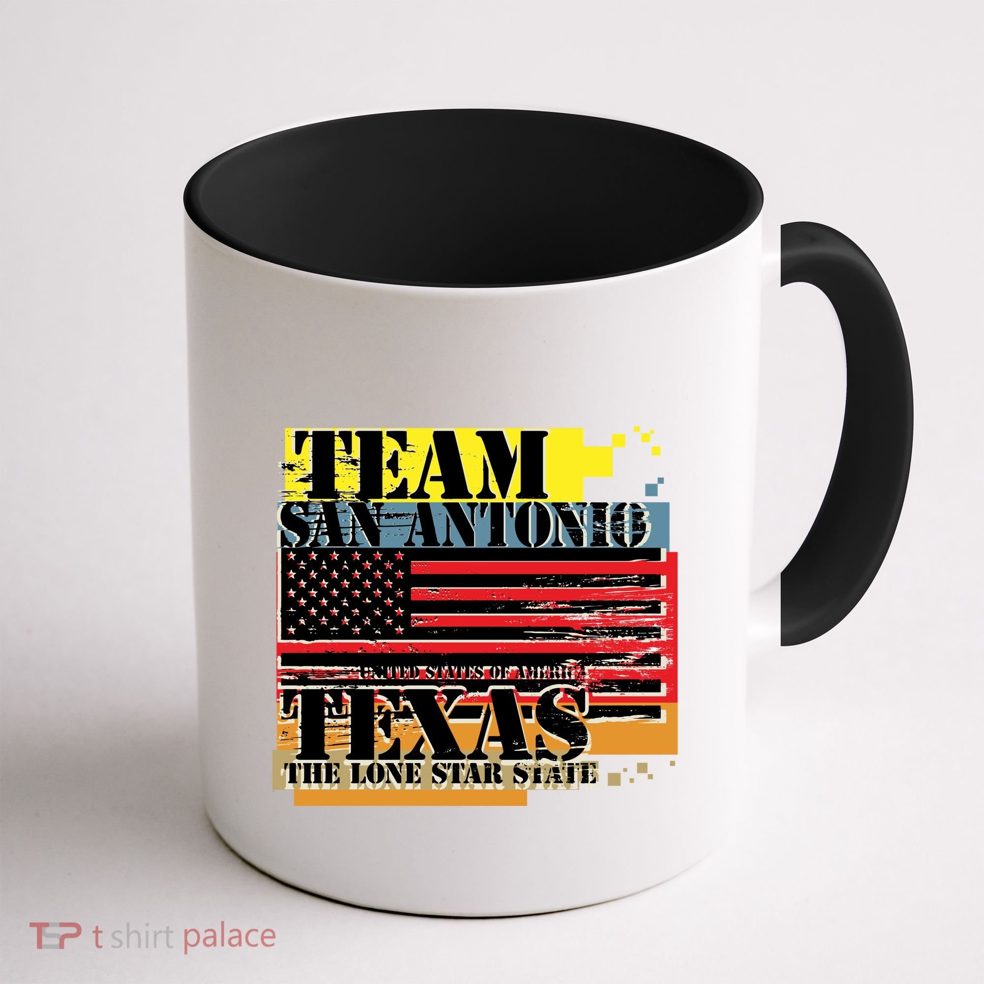 Team San Antonio Texas Grunge Coffee Mug