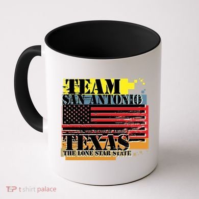 Team San Antonio Texas Grunge Coffee Mug