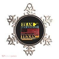 Team San Antonio Texas Grunge Ornament thumb 0