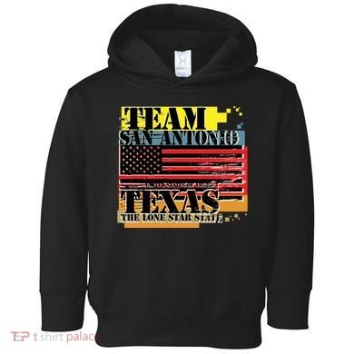 Team San Antonio Texas Grunge Toddler Hoodie