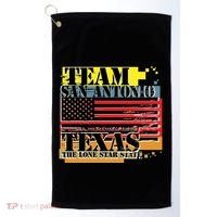 Team San Antonio Texas Grunge Golf Towel thumb 0