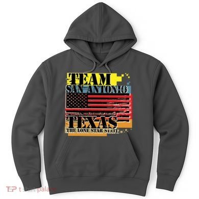 Team San Antonio Texas Grunge Hoodie