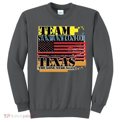 Team San Antonio Texas Grunge Sweatshirt