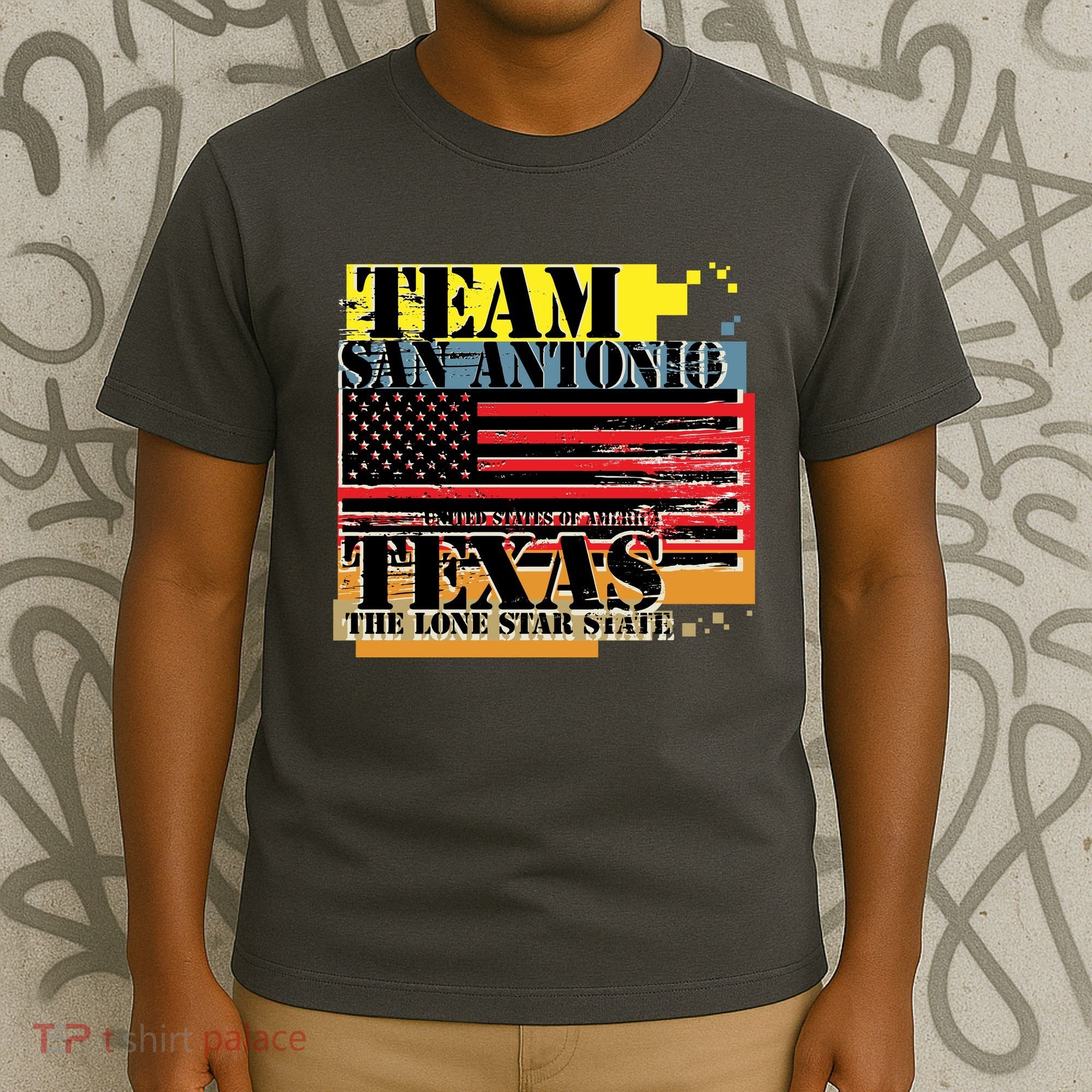 Team San Antonio Texas Grunge T-Shirt
