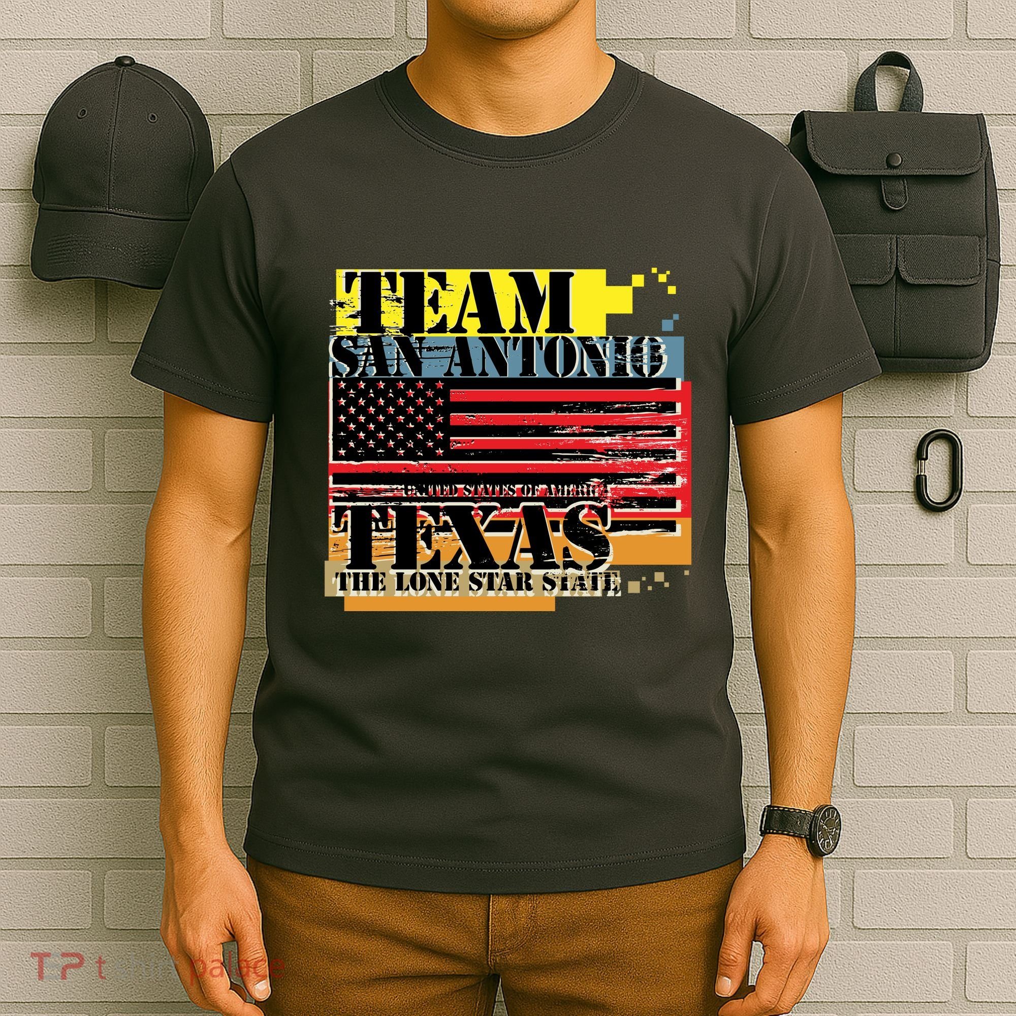 Team San Antonio Texas Grunge T-Shirt