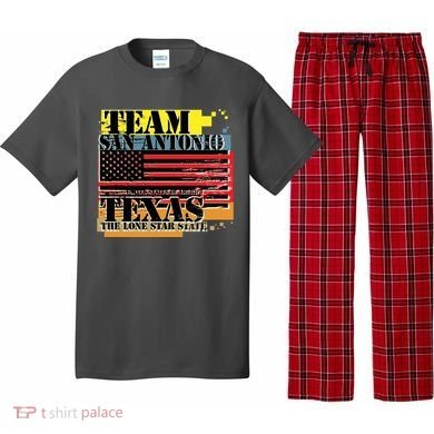 Team San Antonio Texas Grunge Pajama Set