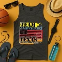 Team San Antonio Texas Grunge Tank Top thumb 4
