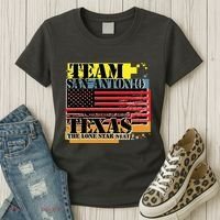 Team San Antonio Texas Grunge Women's T-Shirt thumb 3