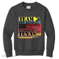 Team San Antonio Texas Grunge Kids Sweatshirt thumb 0
