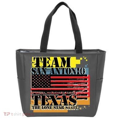 Team San Antonio Texas Grunge Bag