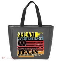 Team San Antonio Texas Grunge Tote Bag thumb 0