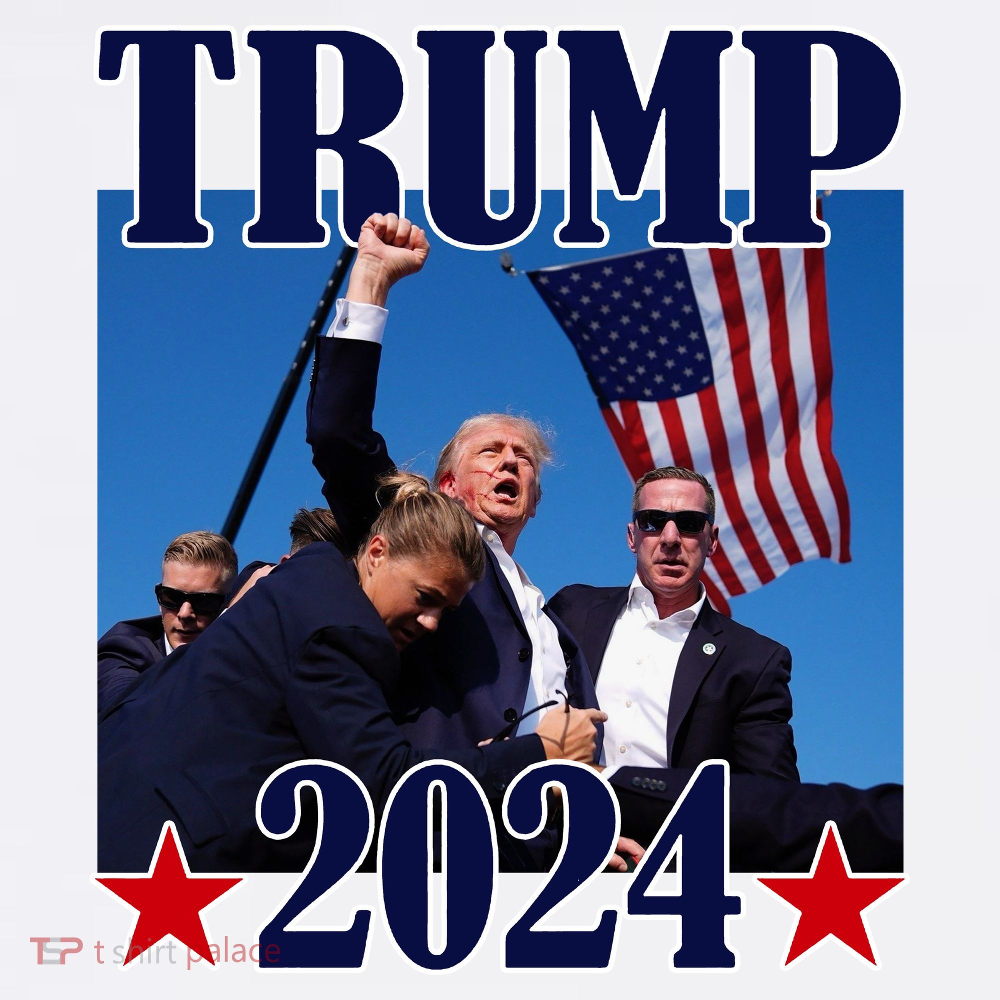 Trump Shot Assassination Attempt 2024 Fight Fight Fight Women's Hoodie