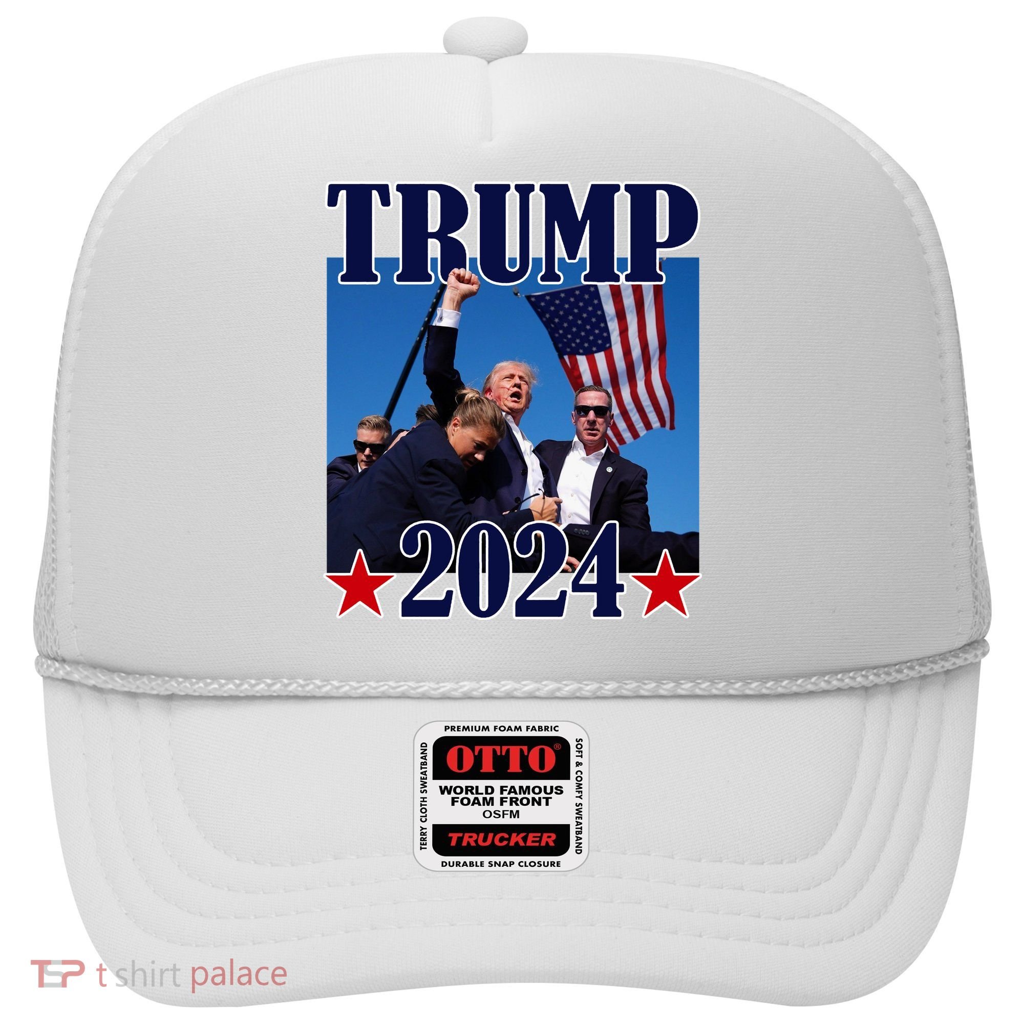 Trump Shot Assassination Attempt 2024 Fight Fight Fight Hat