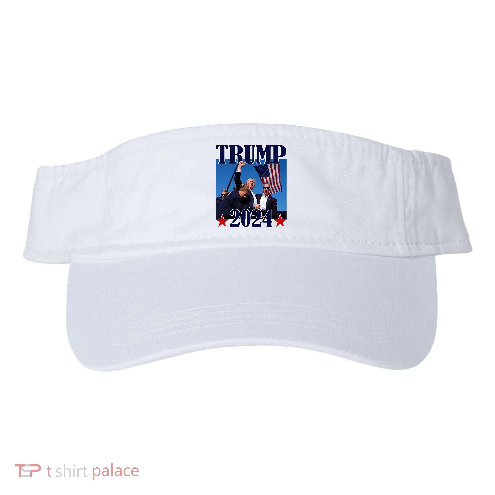 Trump Shot Assassination Attempt 2024 Fight Fight Fight Visor