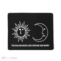 The Sun And Moon Look Upon Me And Worry Mousepad thumb 0