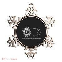 The Sun And Moon Look Upon Me And Worry Ornament thumb 0