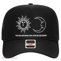 The Sun And Moon Look Upon Me And Worry Hat thumb 0