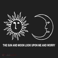 The Sun And Moon Look Upon Me And Worry Hat thumb 2