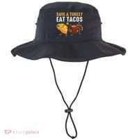 Thanksgiving Save A Turkey Eat Tacos Bucket Hat thumb 0