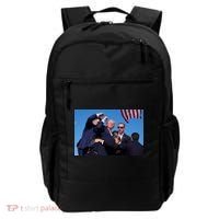 Trump Shot At Rally America Backpack thumb 0