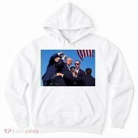Trump Shot At Rally America Hoodie thumb 0