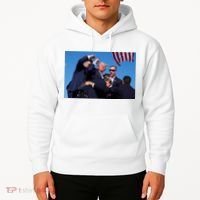 Trump Shot At Rally America Hoodie thumb 2