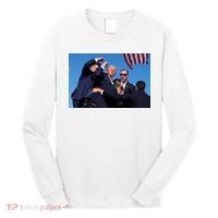 Trump Shot At Rally America Long Sleeve Shirt thumb 0