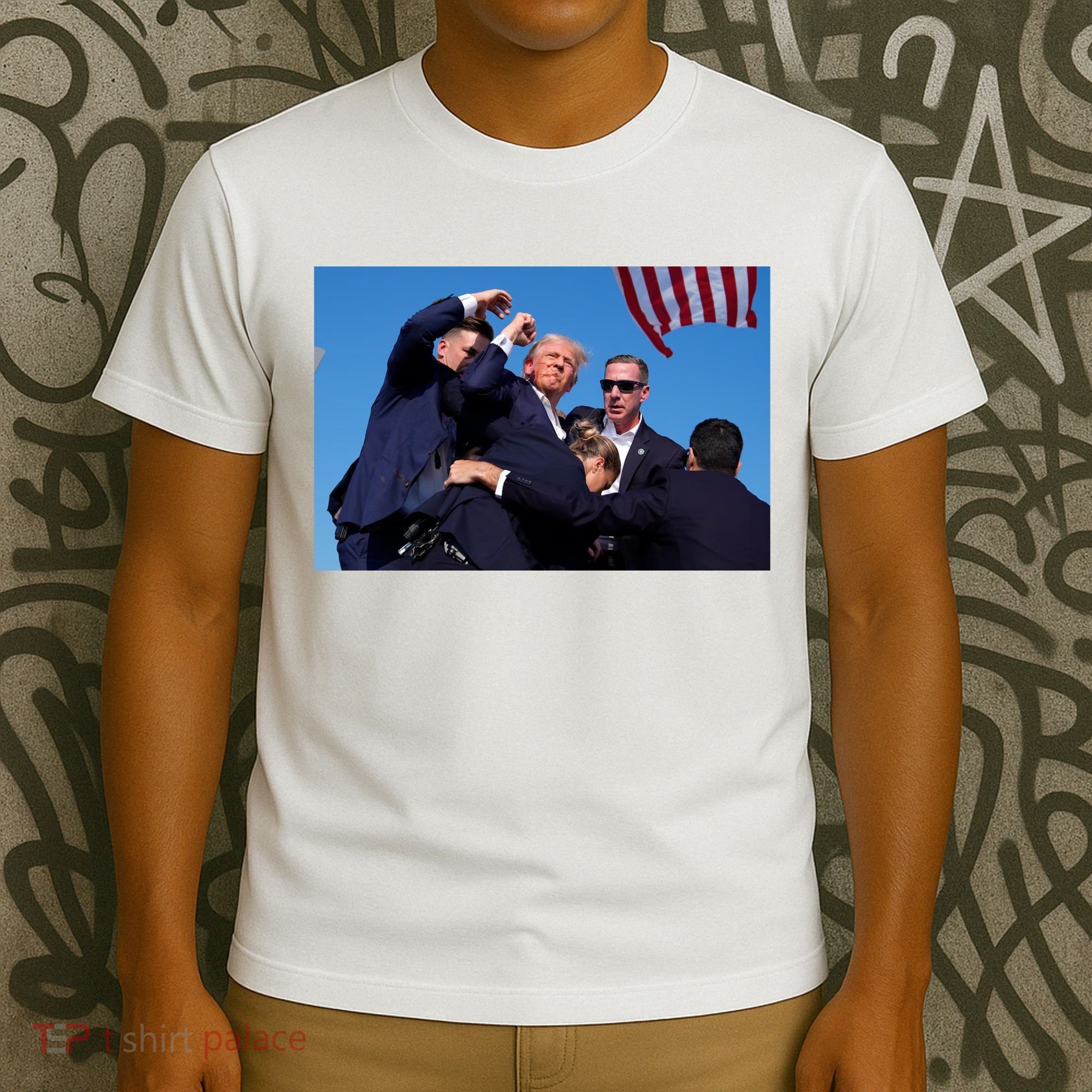 Trump Shot At Rally America T-Shirt