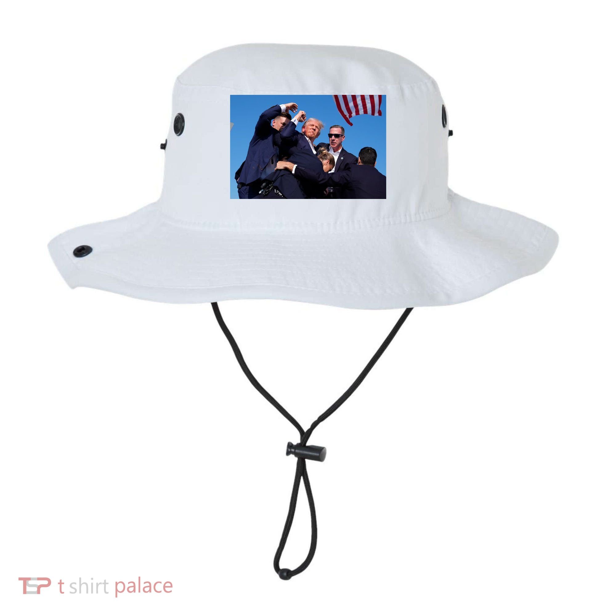 Trump Shot At Rally America Bucket Hat