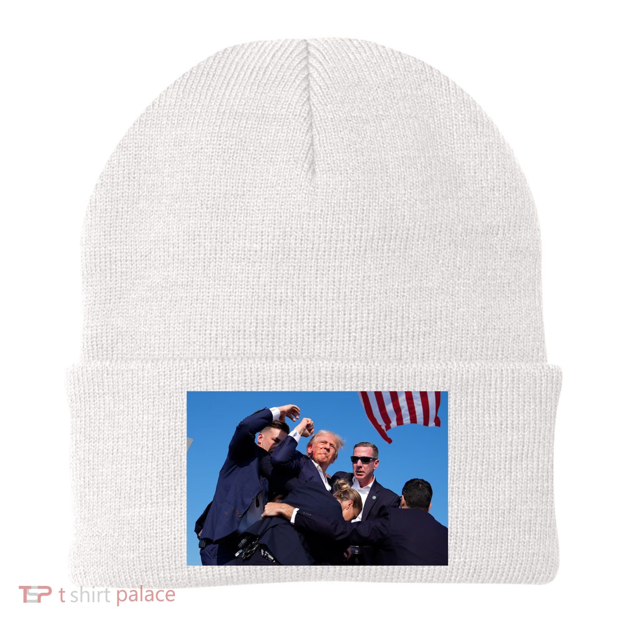 Trump Shot At Rally America Beanie