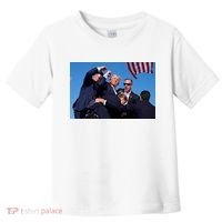 Trump Shot At Rally America Toddler T-Shirt thumb 0