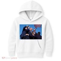 Trump Shot At Rally America Kids Hoodie thumb 0