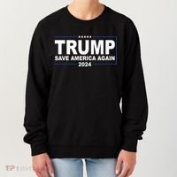 Trump Save America Again 2024 Women's Sweatshirt thumb 0
