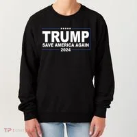 Trump Save America Again 2024 Women's Sweatshirt thumb 0