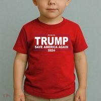 Trump Save America Again 2024 Toddler T-Shirt thumb 2
